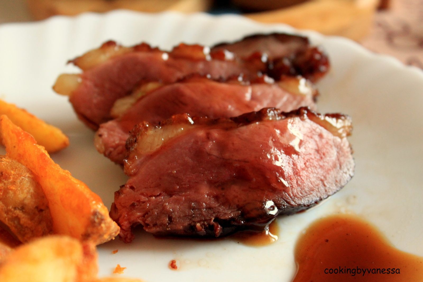Magrets de canard au miel - Les secrets de mes délices