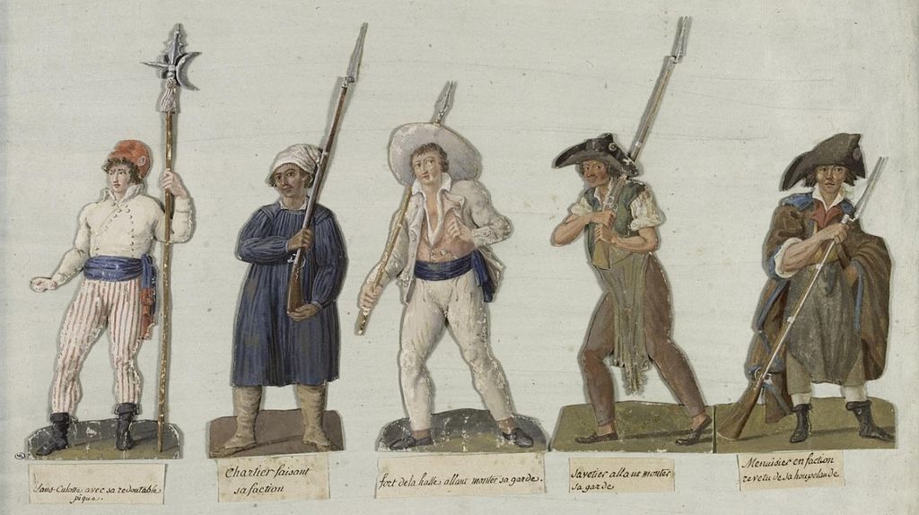 Sans culottes en armes