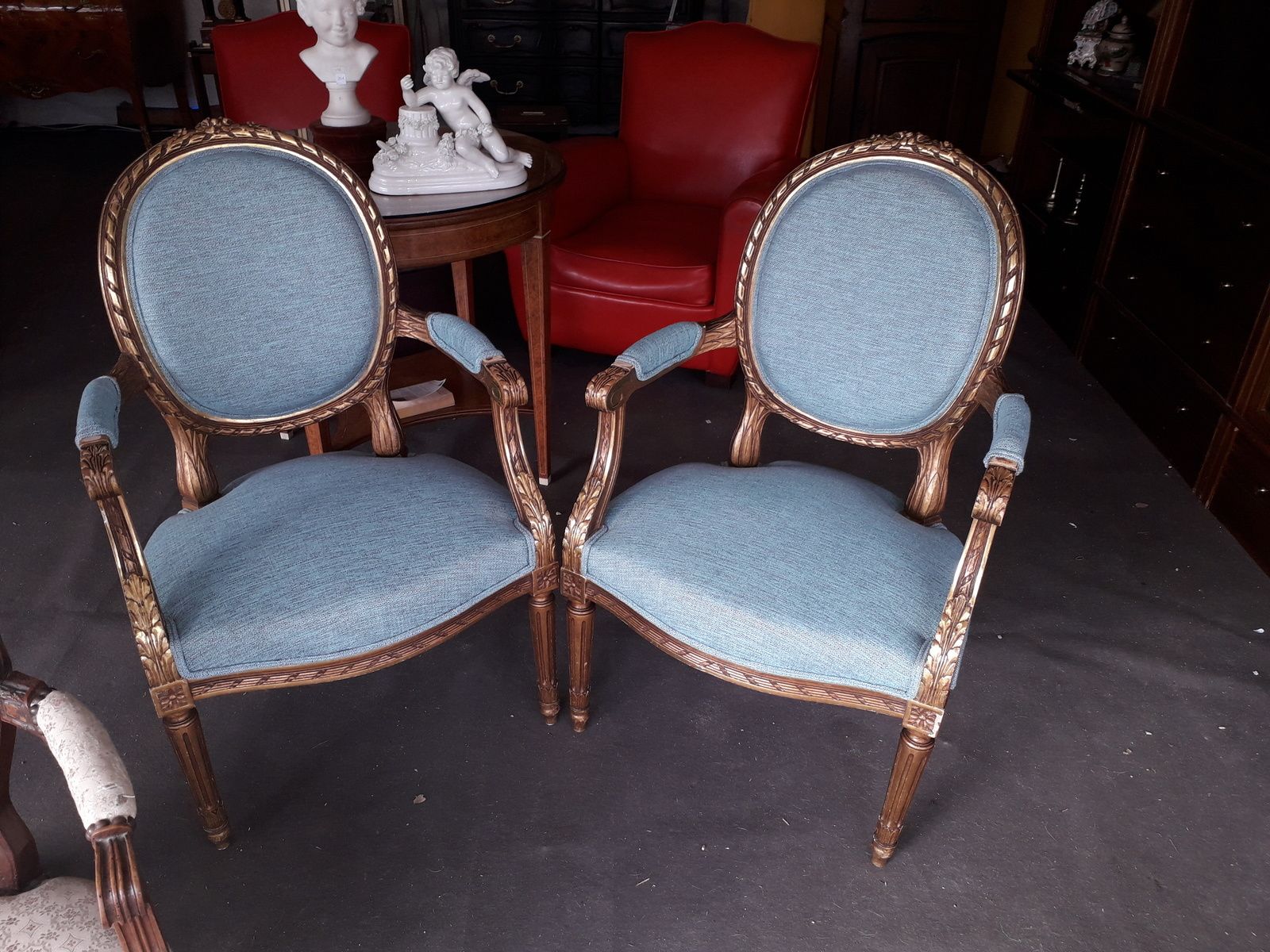 VENDU AVEC VIS PAIRE DE BOUTONS DE MEUBLE STYLE LOUIS XVI