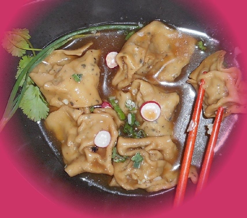 raviolis won ton chinois