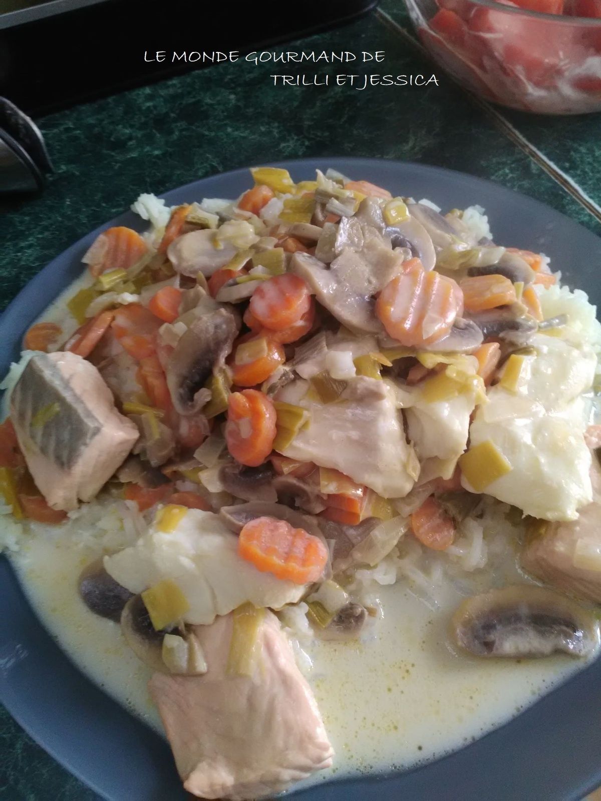 Blanquette De Saumon Et Cabillaud Le Monde Gourmand Detrilli Et