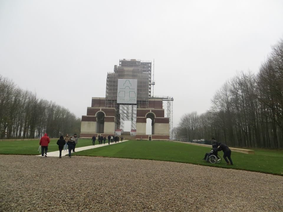 Mémorial de Thiepval, Somme 1916