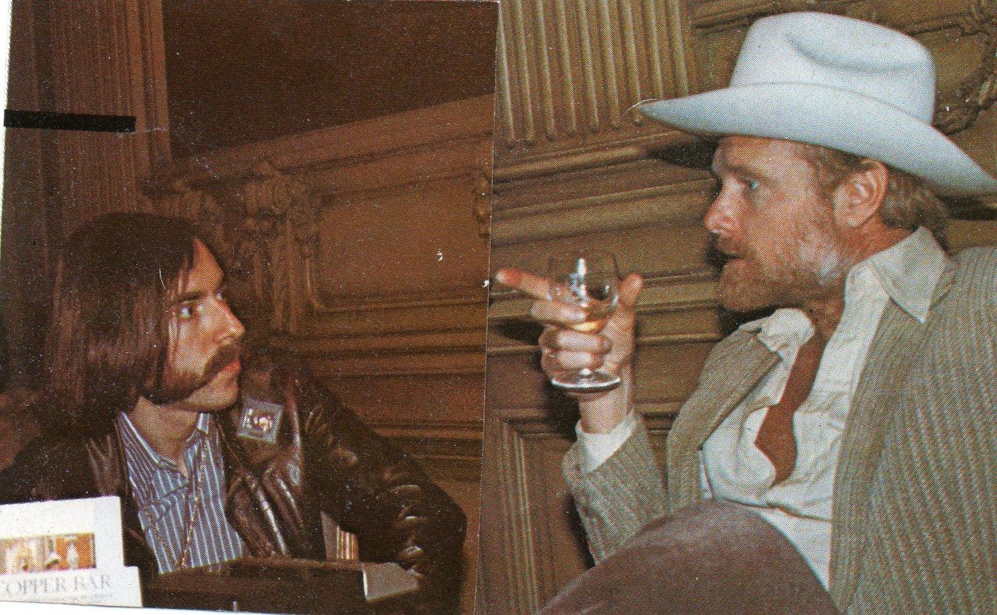 Daniel LESUEUR avec Mike LOVE en 1980