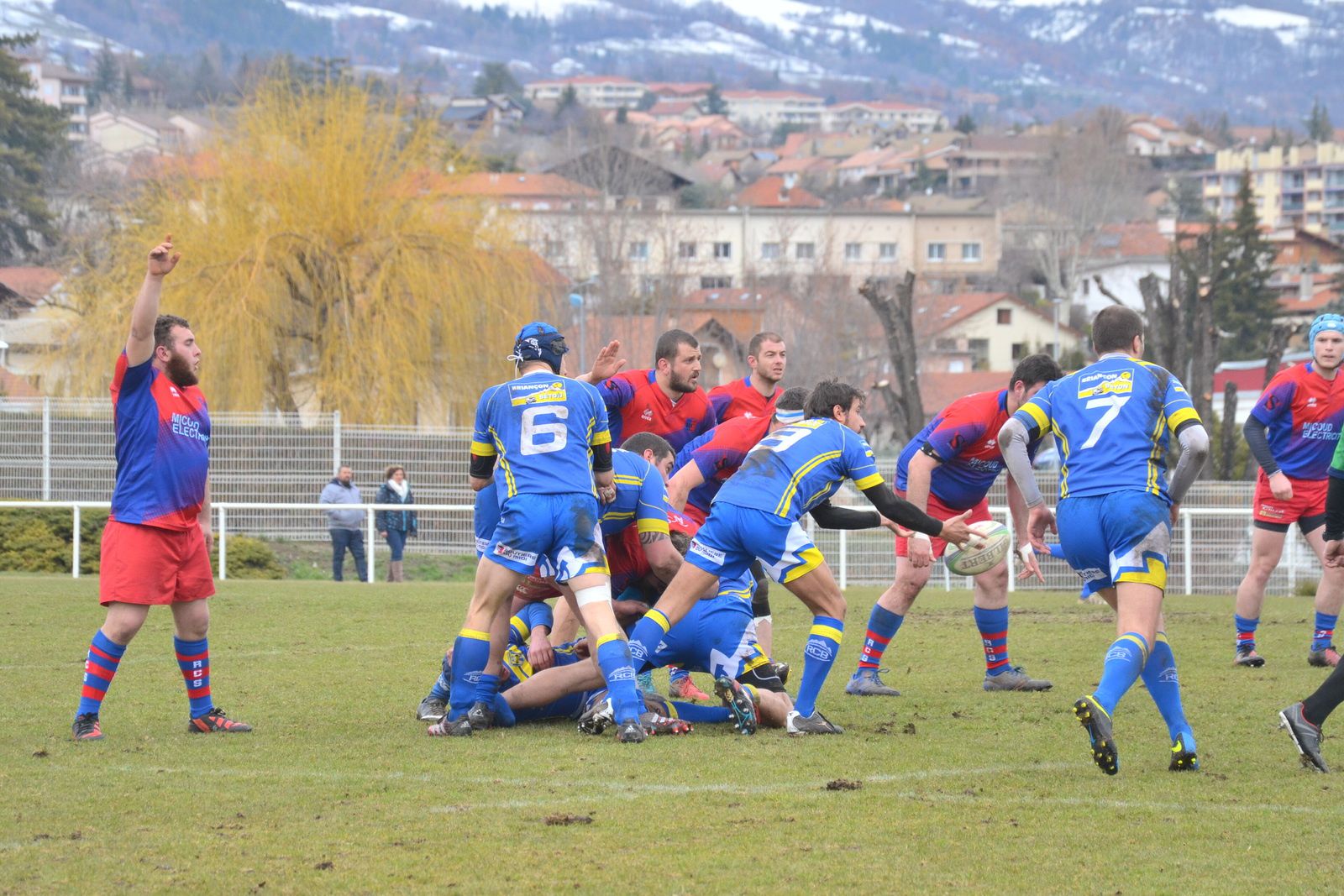 Photos - Rugby : RC Pays du Briançonnais contre RC Sillans