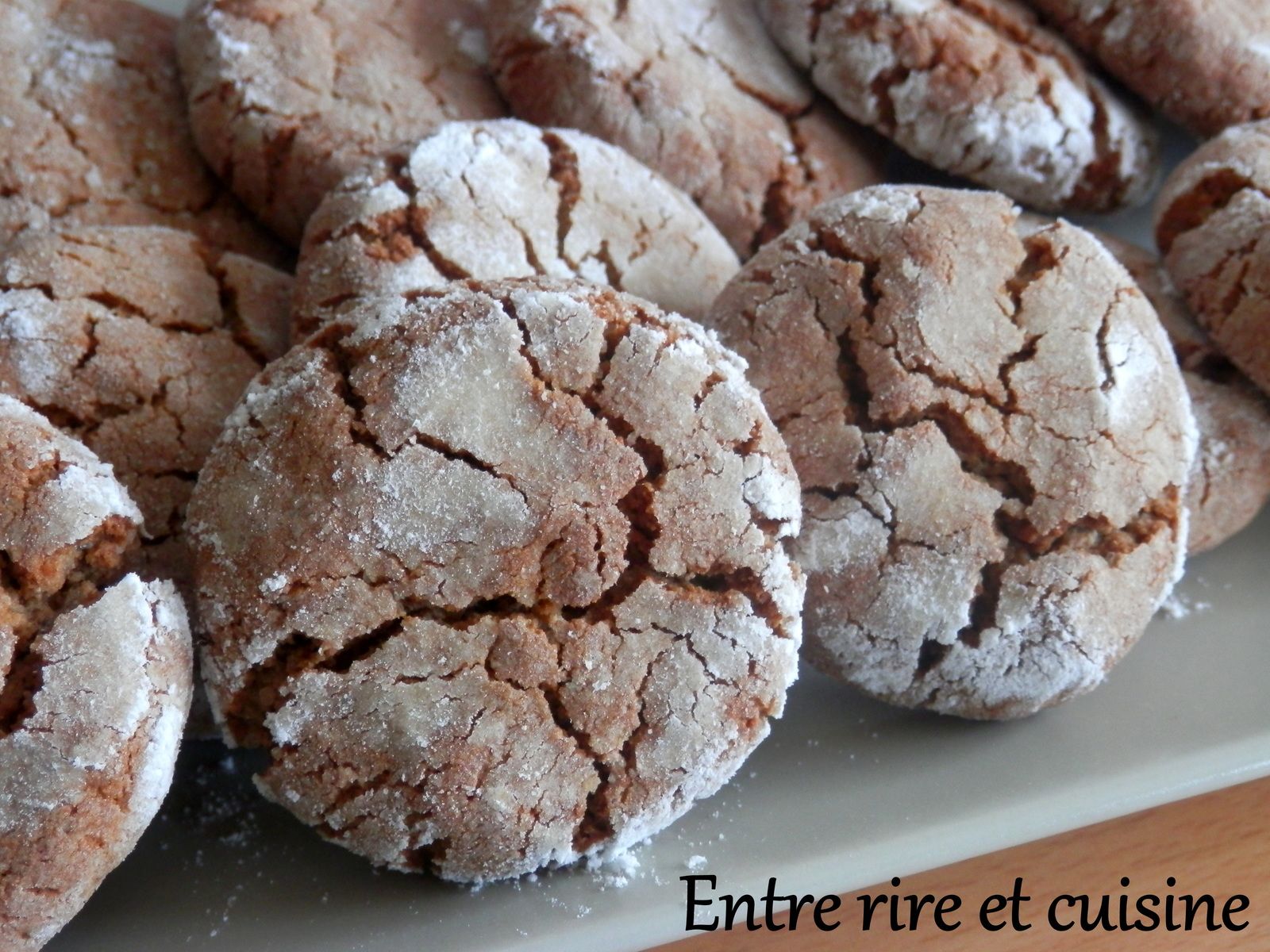 Crinkles A La Farine De Chataigne Entre Rire Et Cuisine