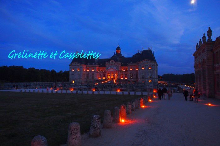 Soirée aux Chandelles au Château de Vaux le Vicomte
