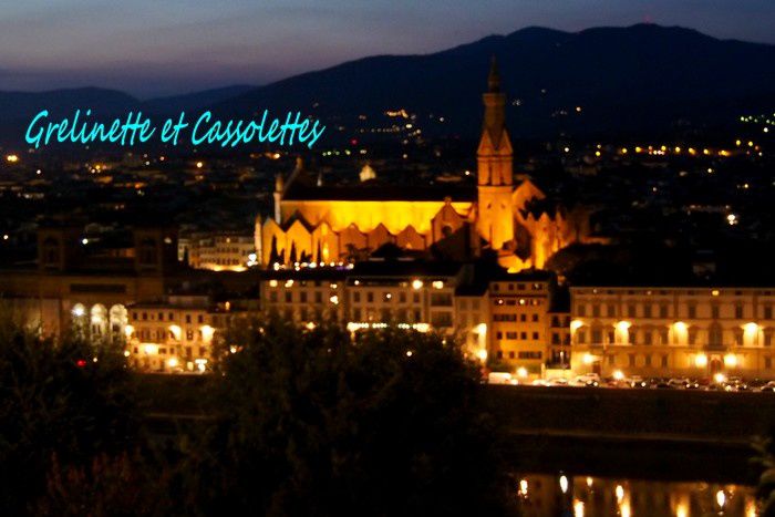 Firenze 7, Sunset sur l'Arno, Romantique à souhait, Piazzale Michelangelo