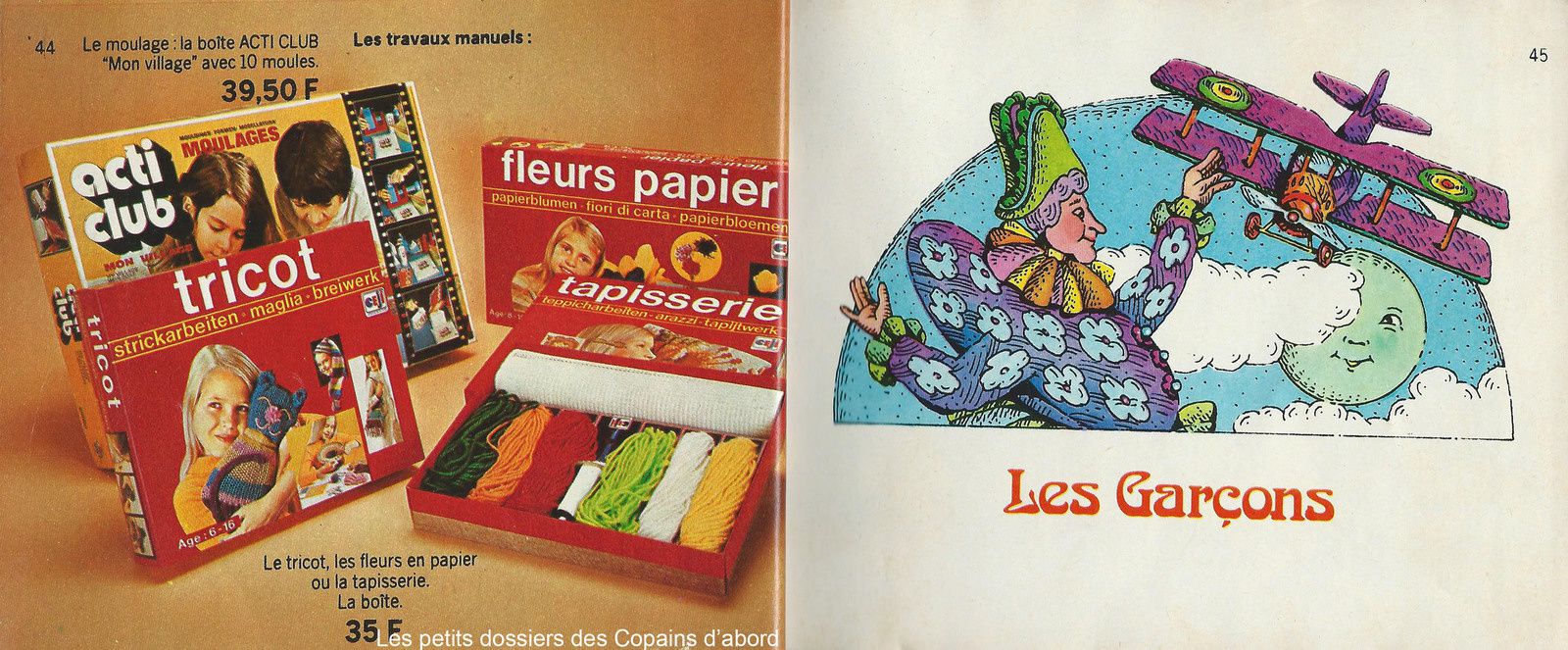 Le catalogue de jouets des Nouvelles Galeries de 1975 par Nath-Didile
