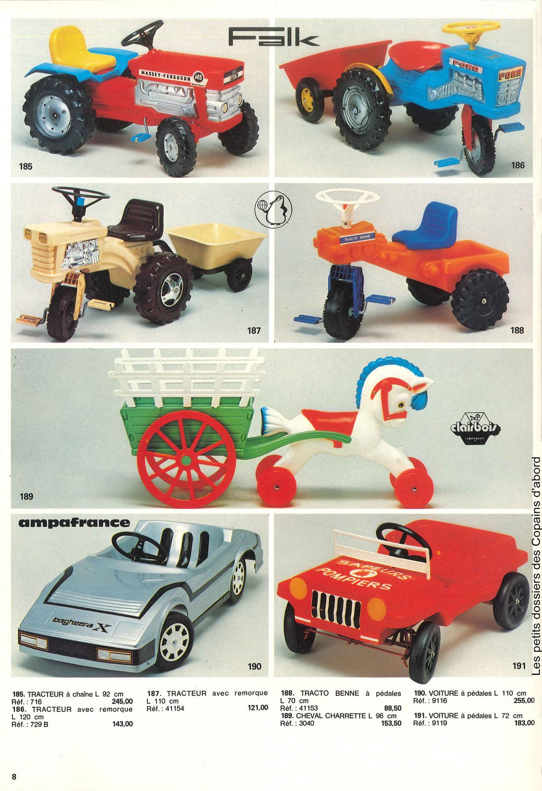 Le catalogue de jouets Axe de 1979 par Nath-Didile