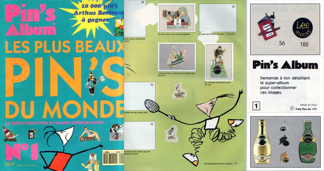 La folie des pin's 1987-1992 par Nath-Didile - Les petits dossiers