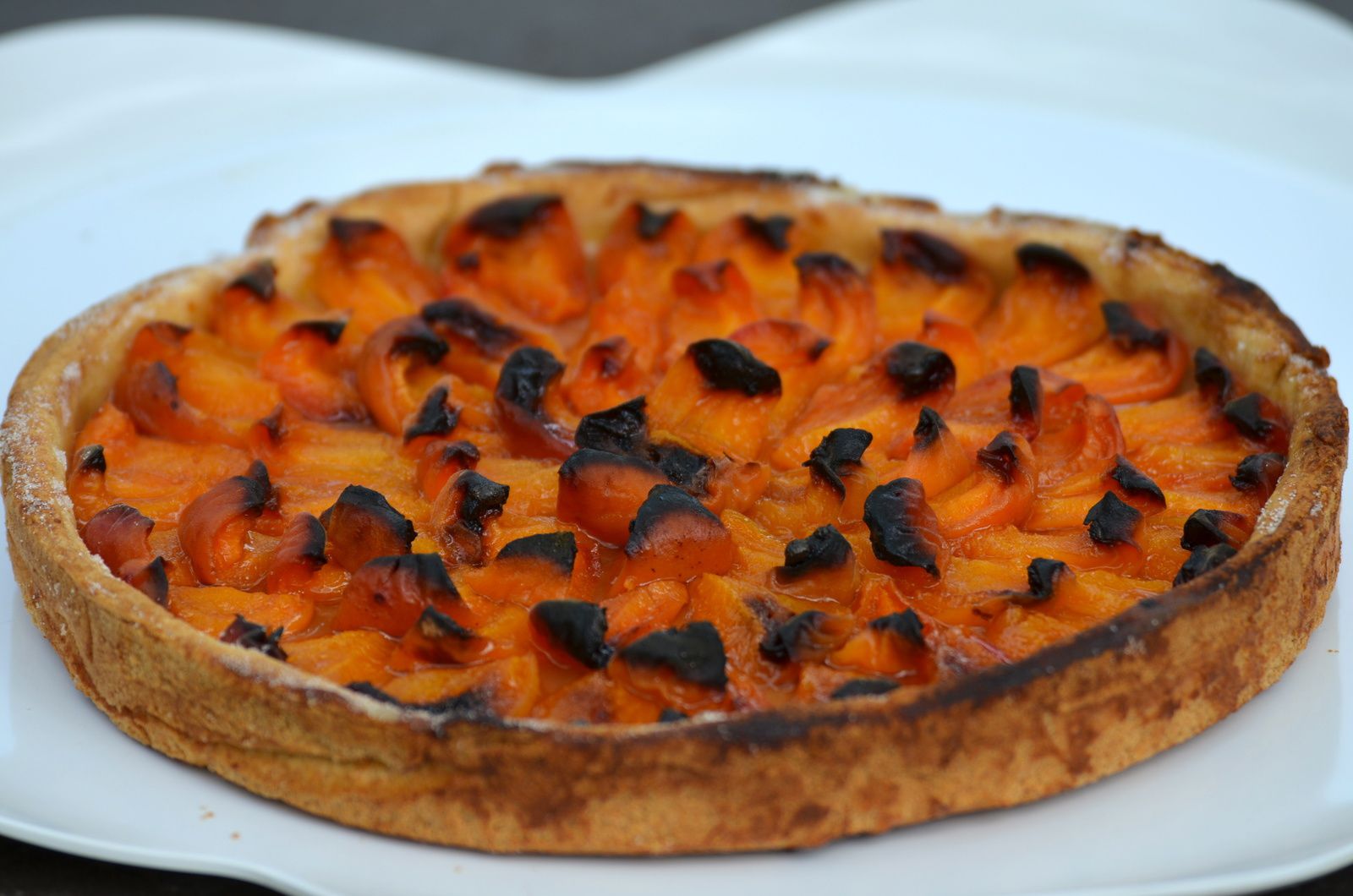 Tarte aux abricots - La p&amp;#39;tite cuisine de Pauline