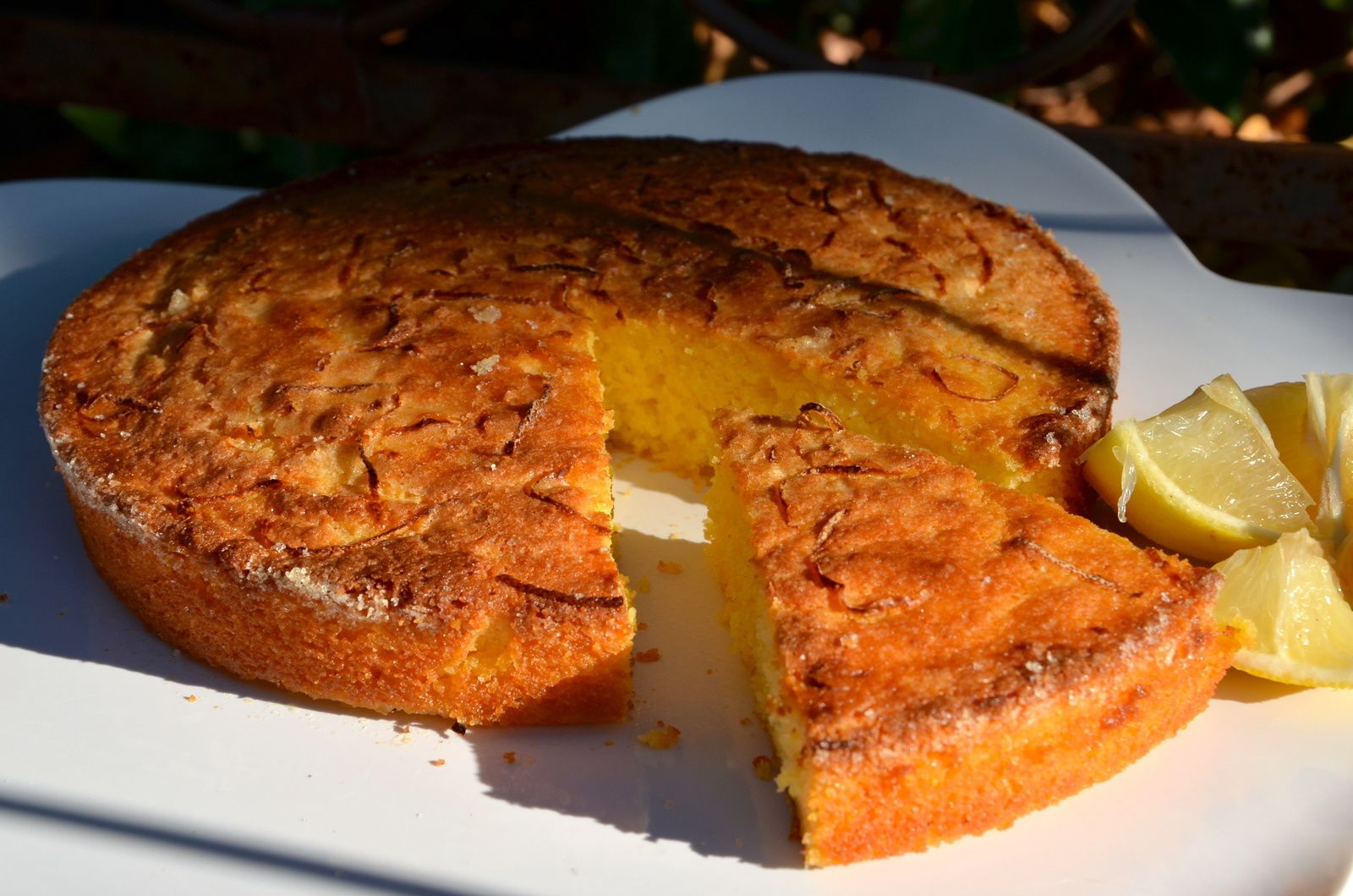 Gateau De Polenta Aux Agrumes La P Tite Cuisine De Pauline