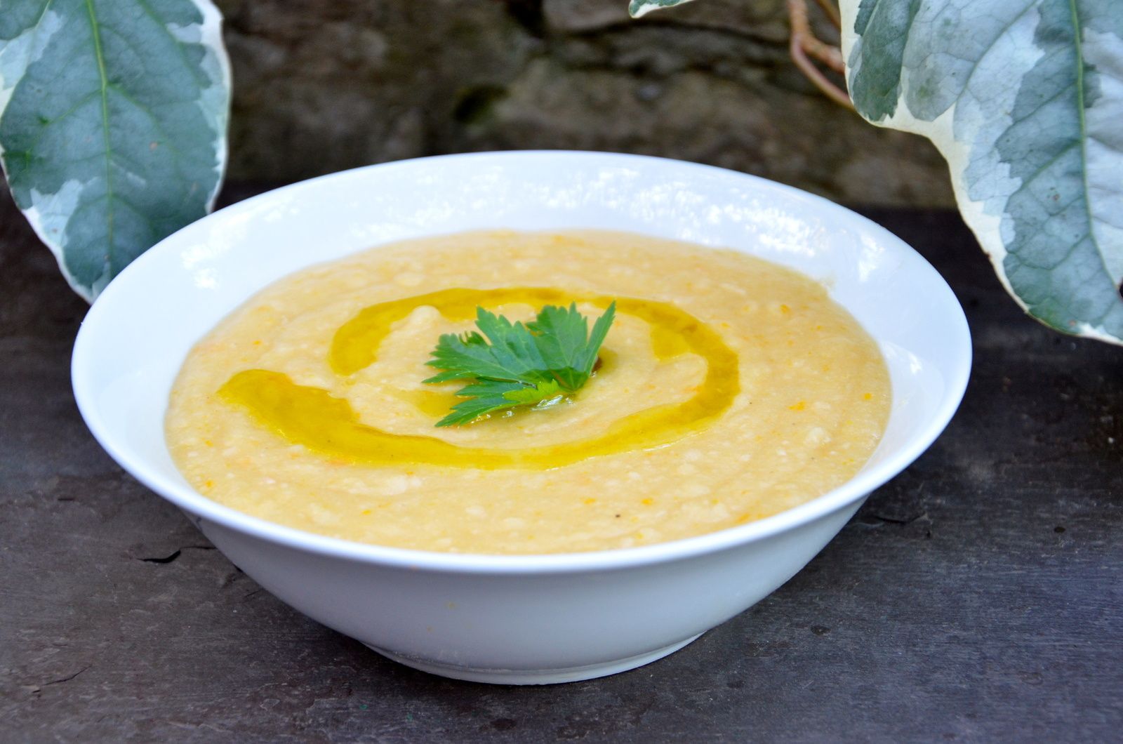 Soupe de haricots blancs La p