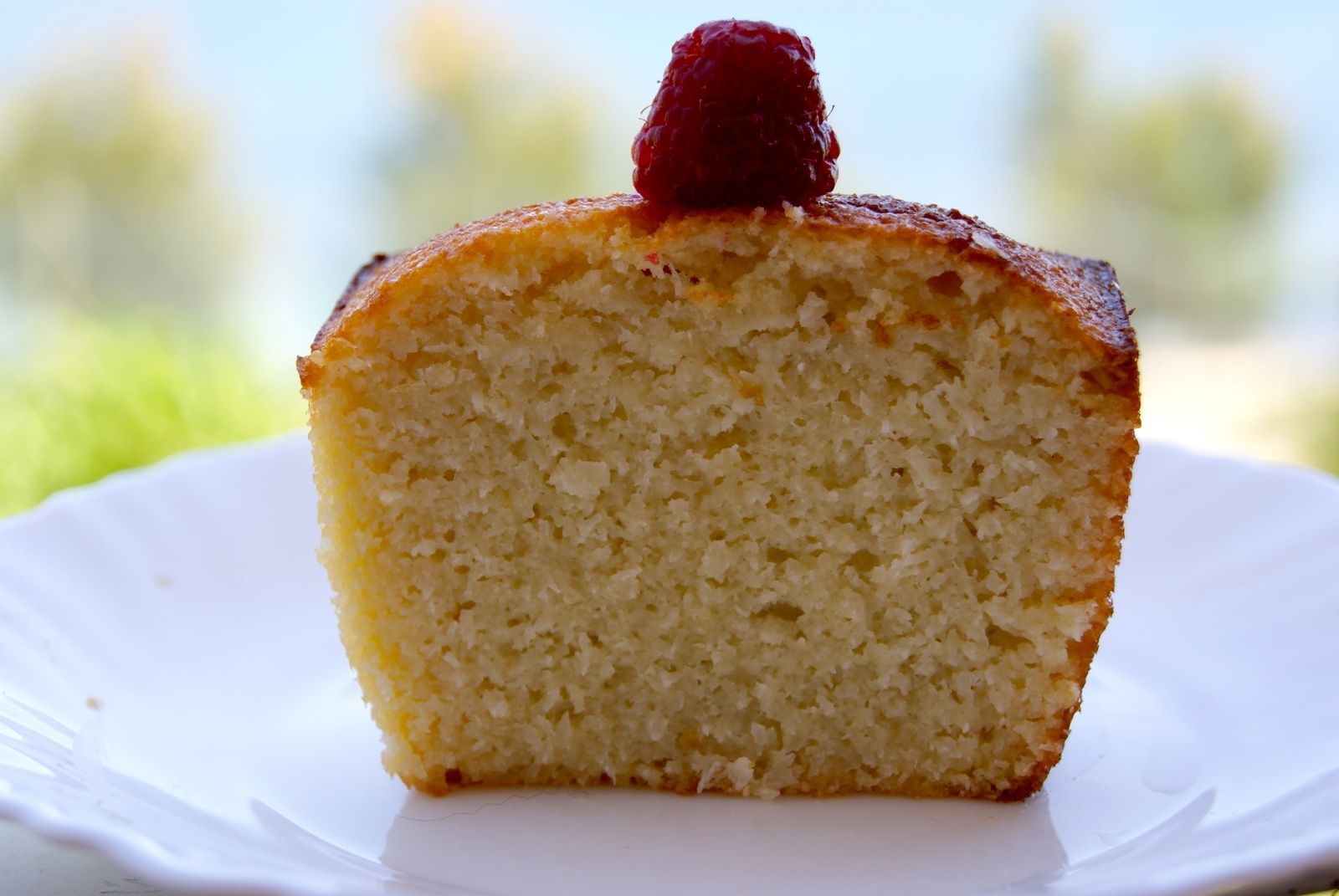 Gâteau fondant à la noix de coco - La p'tite cuisine de Pauline