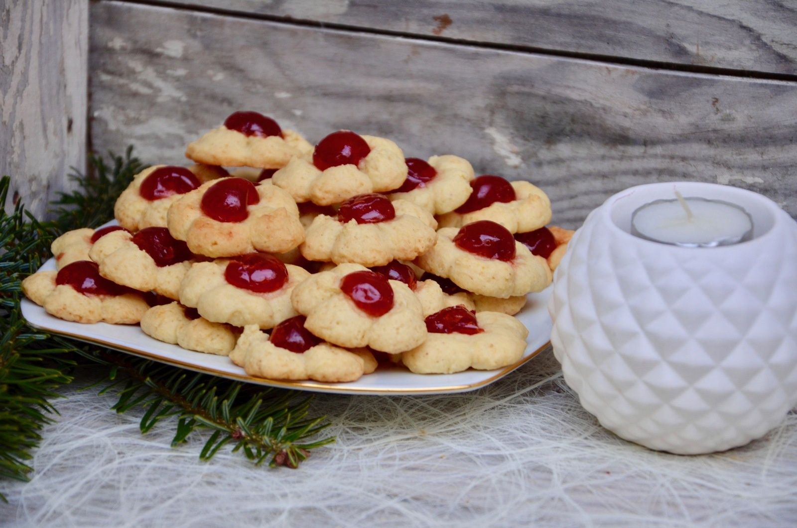 Biscuits à la cerise confite - Recettes - Anform