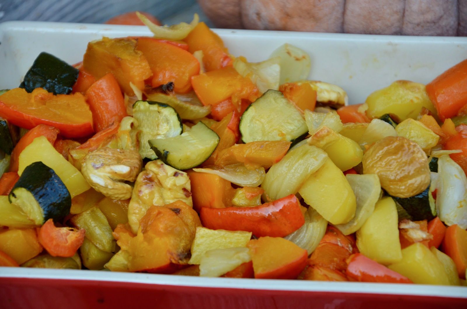 Légumes d'automne rôtis au four - La p'tite cuisine de Pauline