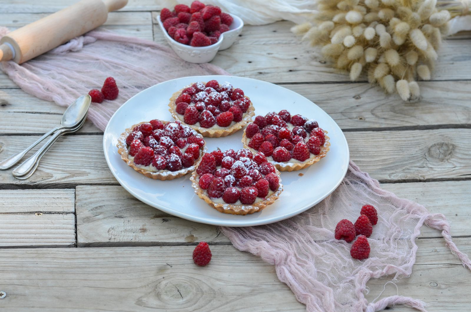 Tartelettes Aux Framboises La P Tite Cuisine De Pauline Tartelettes Aux Framboises La P Tite Cuisine De Pauline