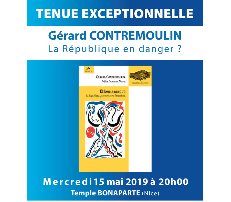 Annonce et présentation-dédicace de mon livre L'Homme debout, la République pour un nouvel humanisme