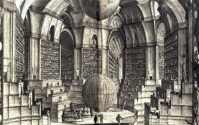 Borgès, La bibliothèque de Babel