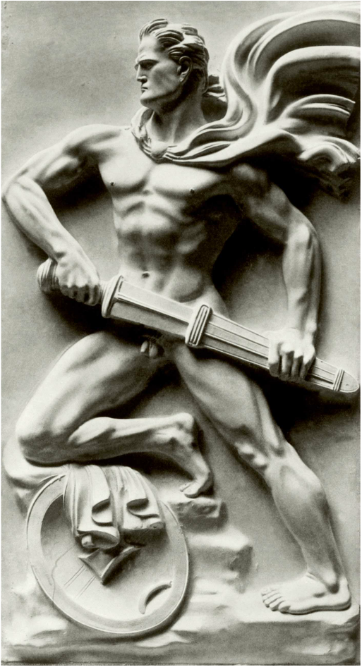 Arno Breker, Le Garde, 1940, parcours artistique - HISTOIRE GEOGRAPHIE  CITOYENNETE