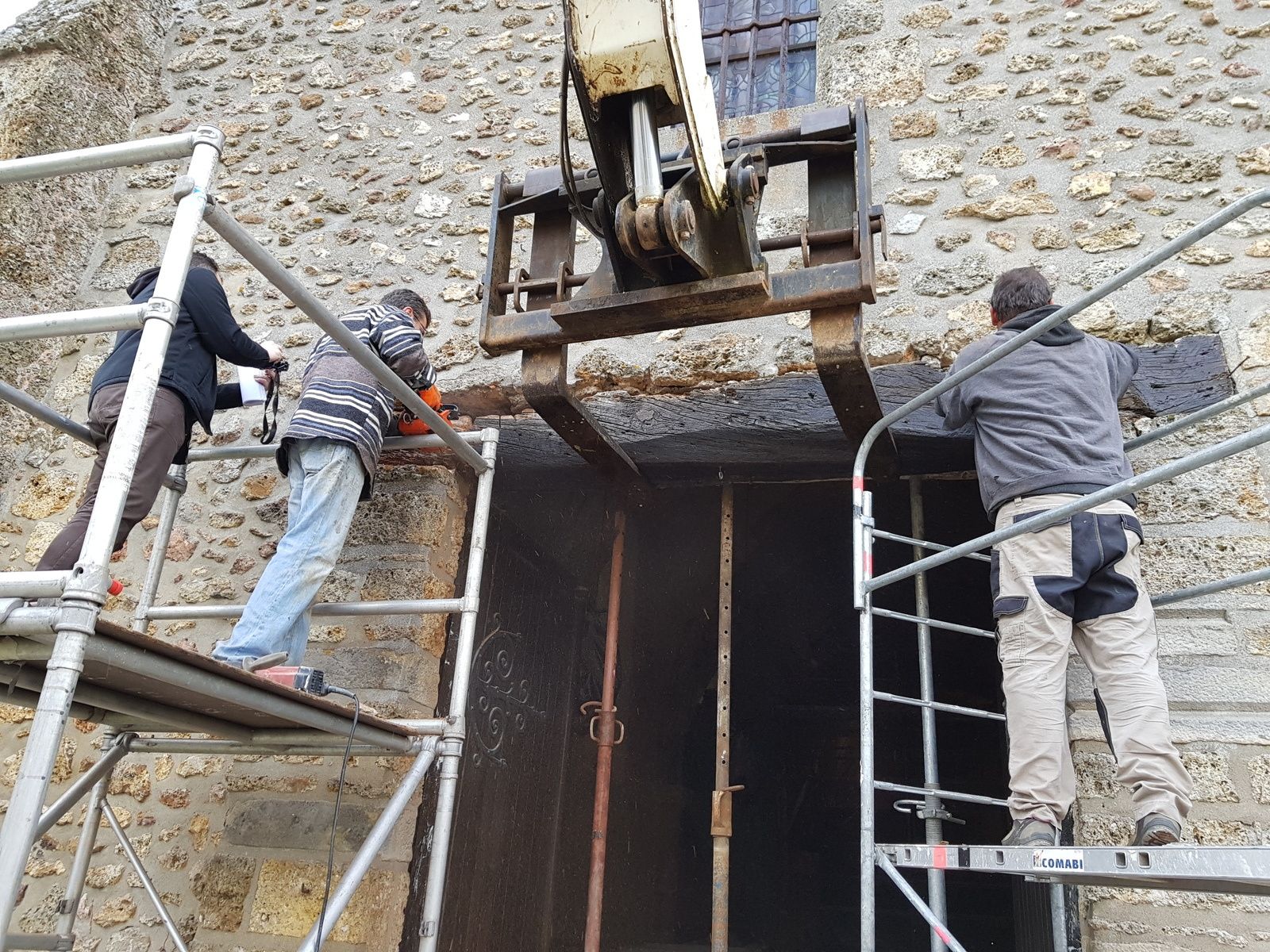 EGLISE DE JANVRY la suite des aventures