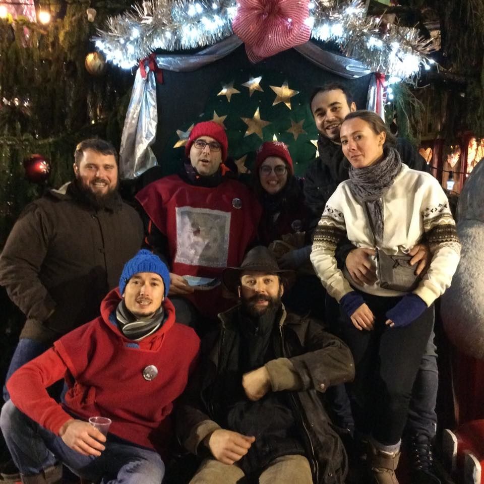 On a gagné ! le merveilleux village de noel ,c'est eux ! les lutins de janvry