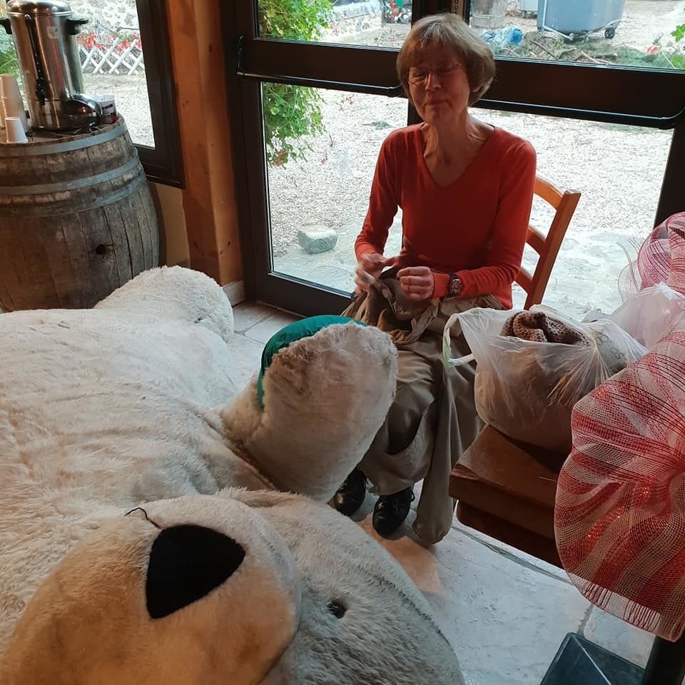 On a gagné ! le merveilleux village de noel ,c'est eux ! les lutins de janvry