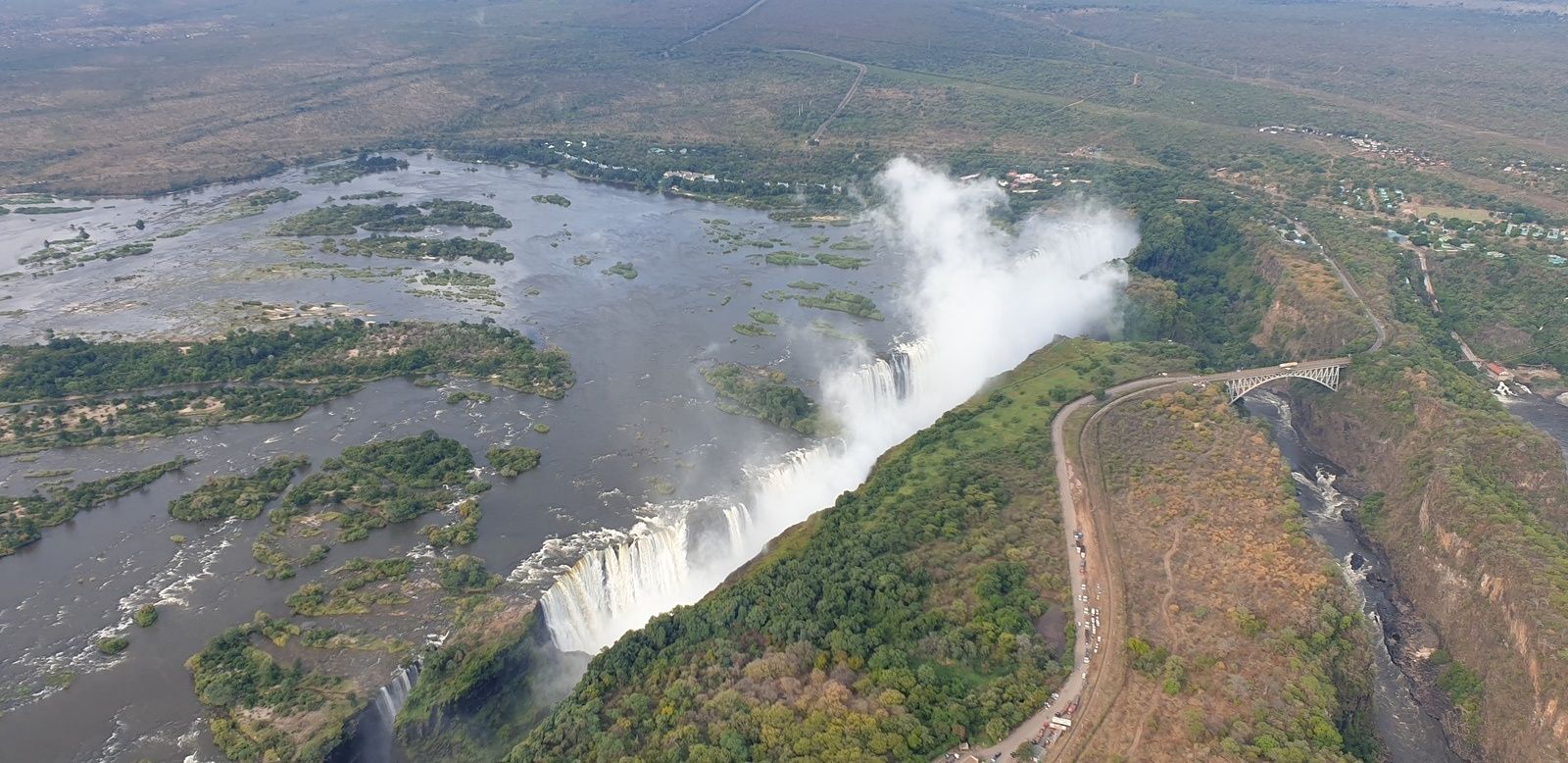 DERNIER JOUR, victoria falls et des lions