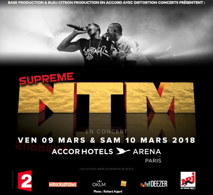 Supreme NTM en Concert à l'AccorHotels Arena ! / CHANSON MUSIQUE / ACTUALITE