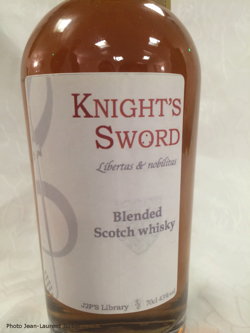 « The Knight's Sword », le whisky des francs-maçons. 