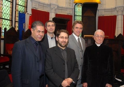 Malek Chebel à la Grande Loge de France par Alain Graesel, ancien Grand Maître de la GLDF