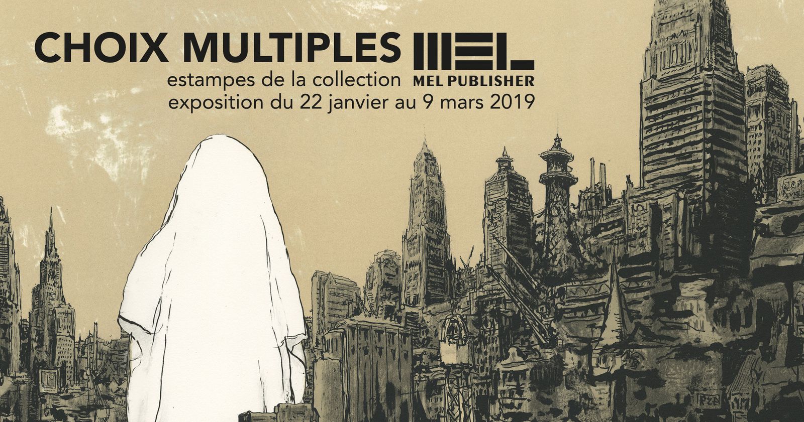 Exposition Collective Illustration Contemporaine: CHOIX MULTIPLES ESTAMPES DE LA COLLECTION MEL PUBLISHER