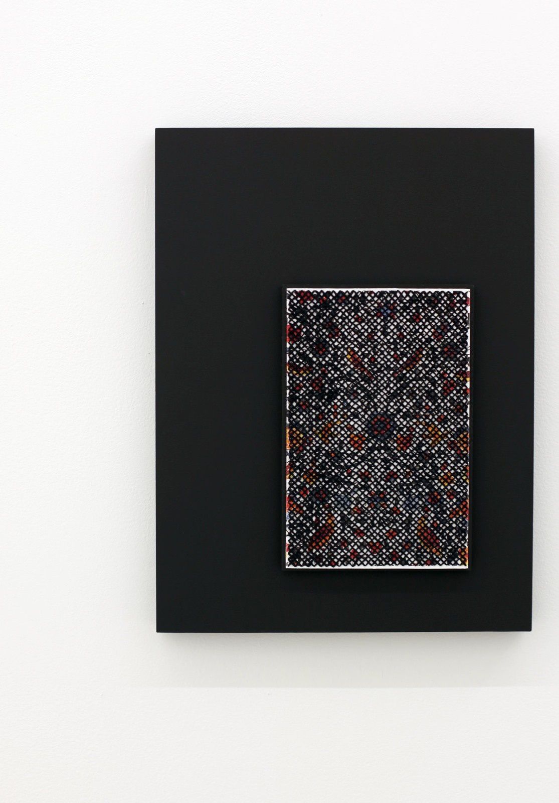 "De la couleur à la noirceur", 2019 de Golnaz PAYANI - Courtesy de l'artiste et La Galerie Praz Delavallade PARIS © Photo Éric Simon  