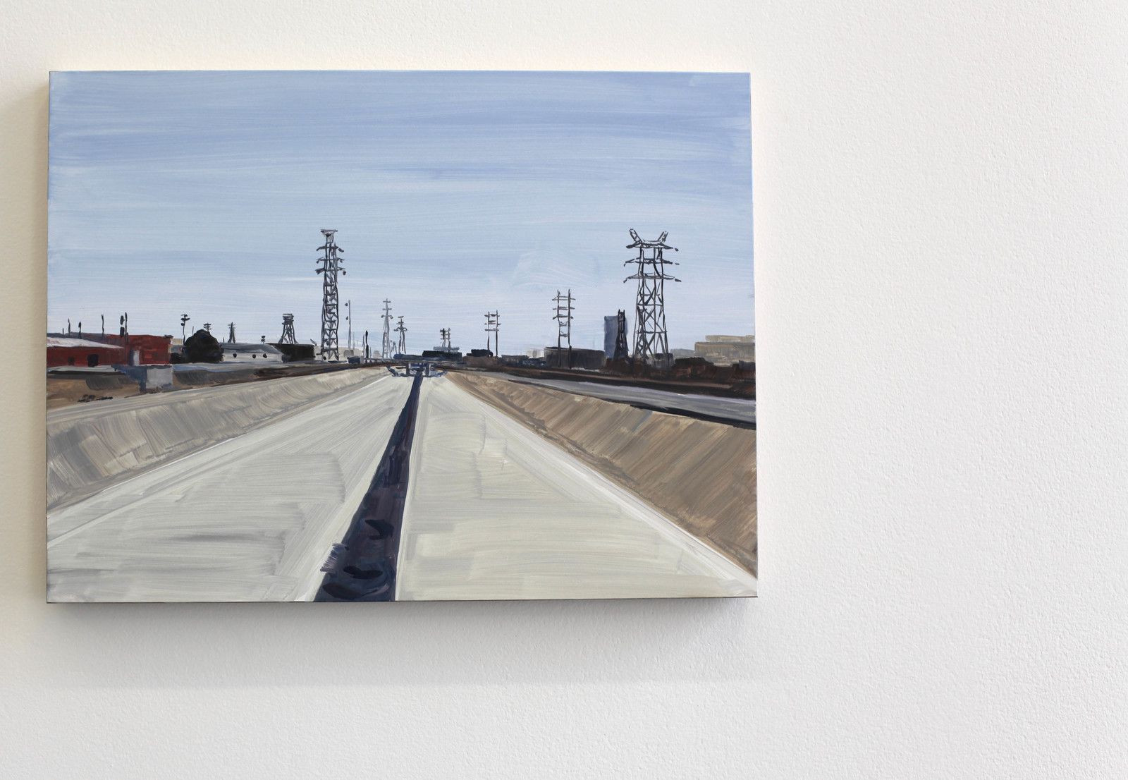 "Concrete river", 2019 de Jean Philippe DELHOMME - Courtesy Galerie Perrotin © Photo Éric Simon