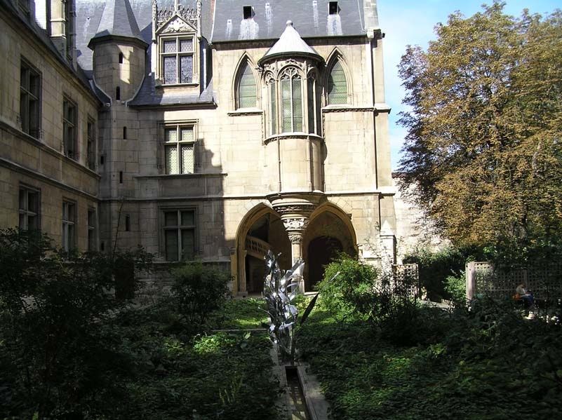 Le jardin du Moyen âge Cluny la Sorbonne potager