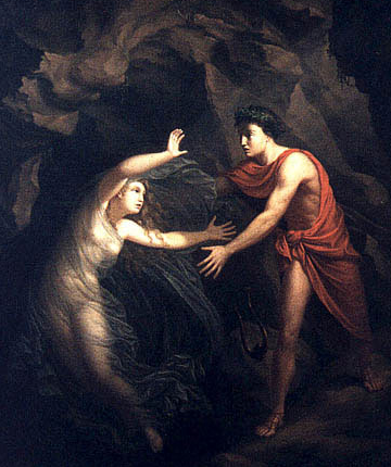 Alcools, mythes, Orphée, Eurydice, Ulysse, Icare