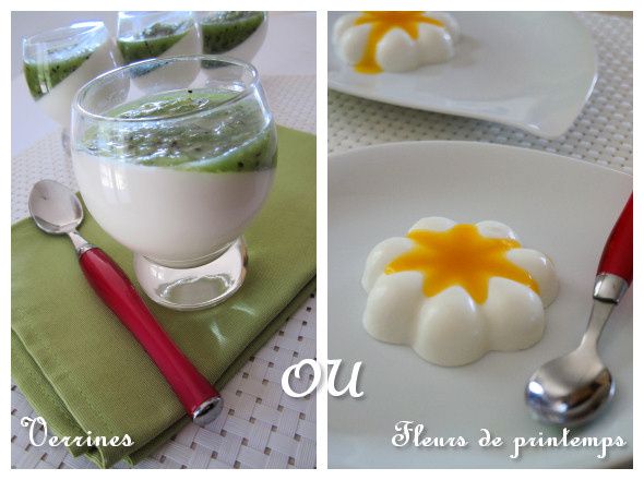 Verrines flan à la noix de coco - Recette Cookeo V3