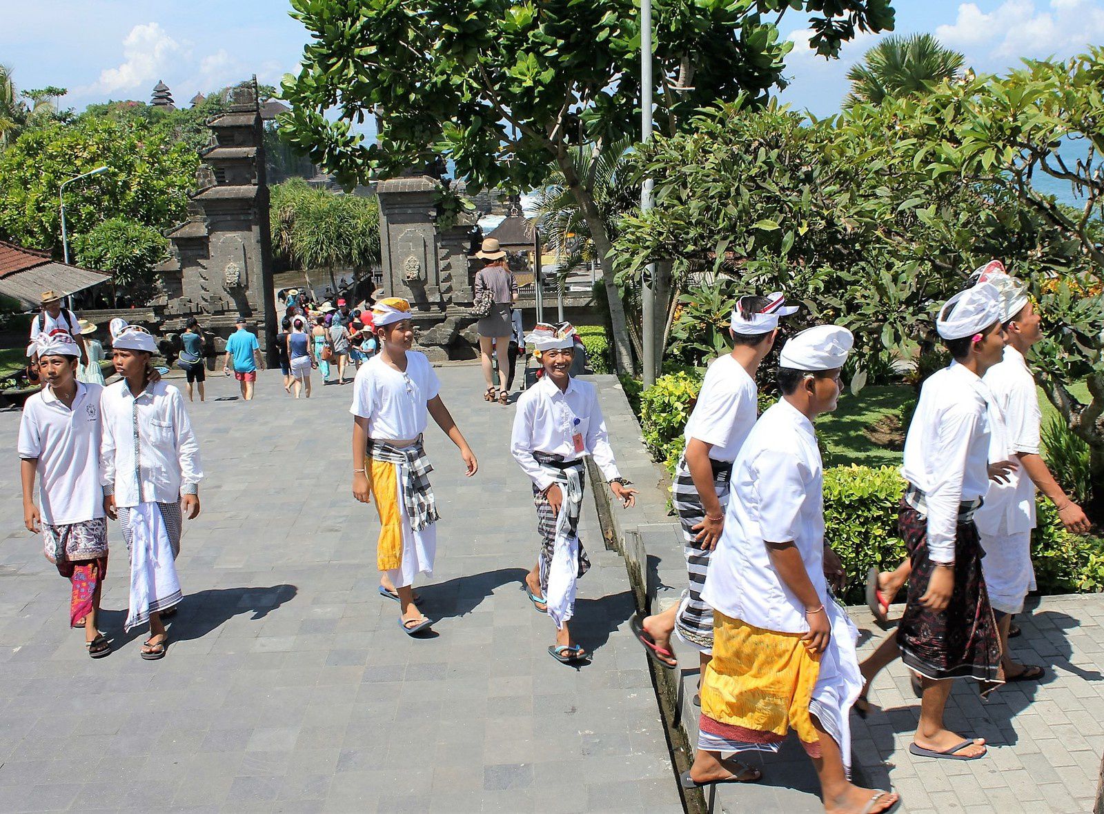 Bali. Le Temple Tanah Lot.
