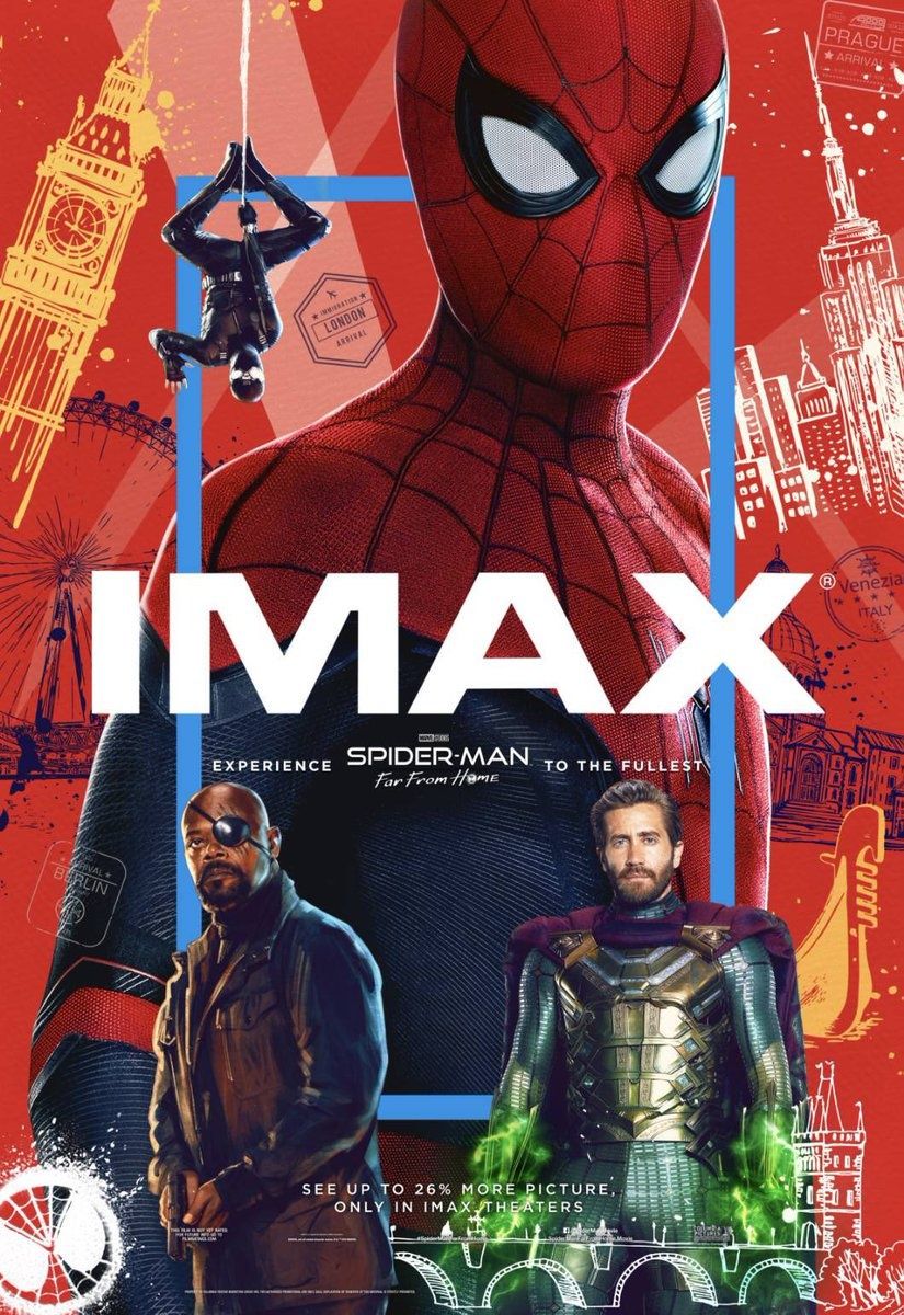 Date De Sortie Spider Man Far From Home France Spider-Man : Far From Home : poster Imax - spiBER-man.com