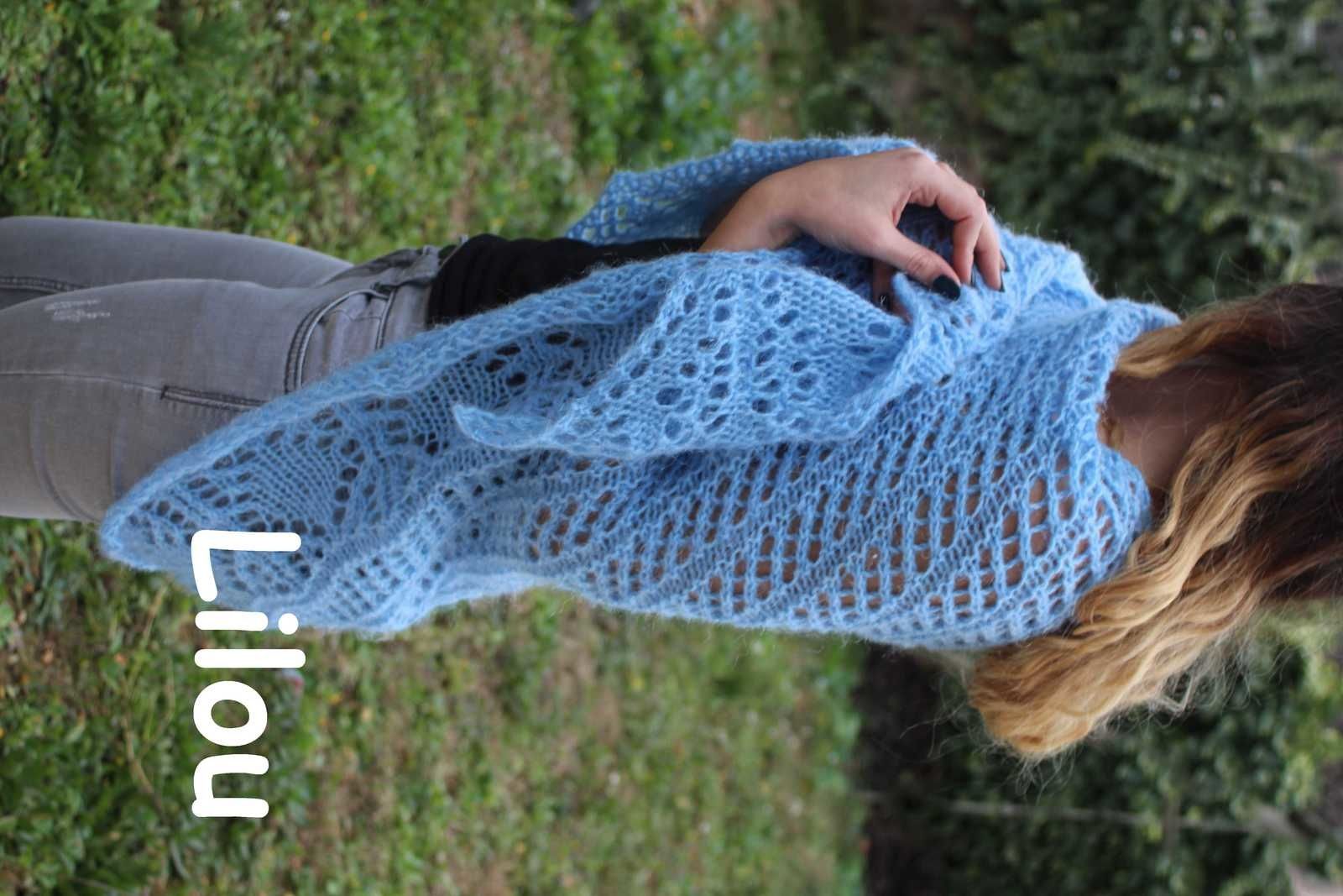 Modèle Châle Tricot Femme Gratuit à Télécharger Châle femme au tricot - Glam Shells DIY modele tuto gratuit - Fils de