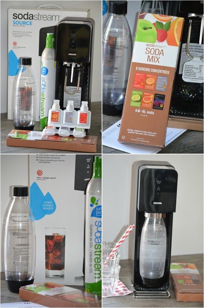 Des bulles dans ma cuisine avec sodastream
