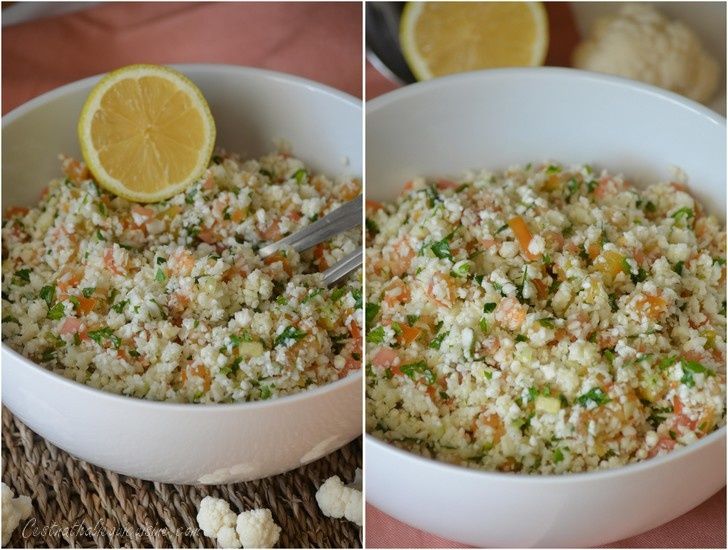 Taboulé de chou-fleur {Escapade en cuisine}