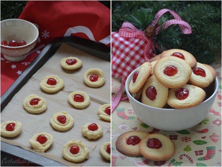 Biscuits viennois avec cerises confites, Tout Gourmand, Recettes faciles