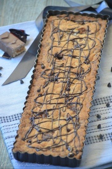 Cookies géant au Snickers® et pépites de chocolat