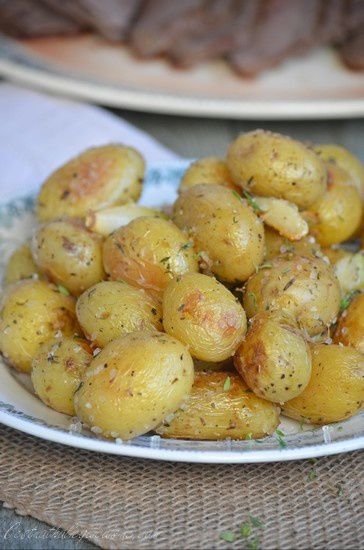 Pommes de terre grenaille rôties au four - Le blog de C'est Nathalie qui  cuisine
