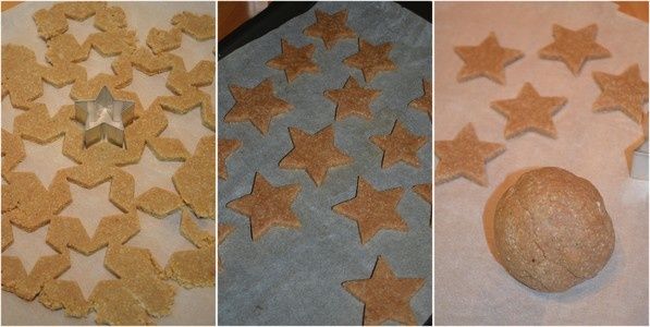 Etoiles à la cannelle ou zimtsterne 