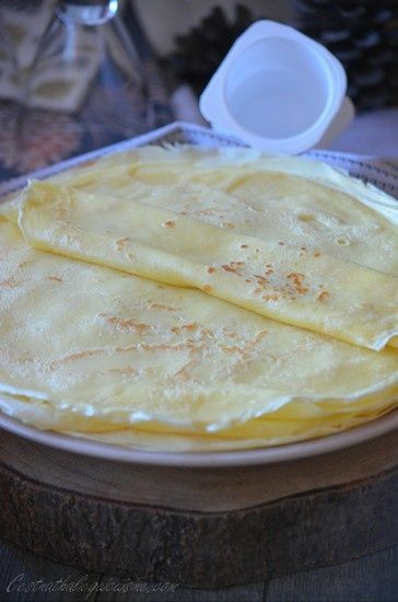 Crêpes légères au yaourt nature # partenariat