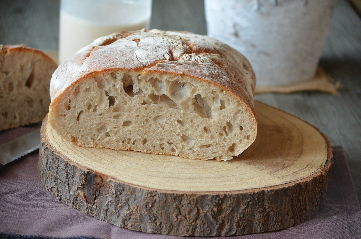 Pain de campagne au levain liquide Kayser