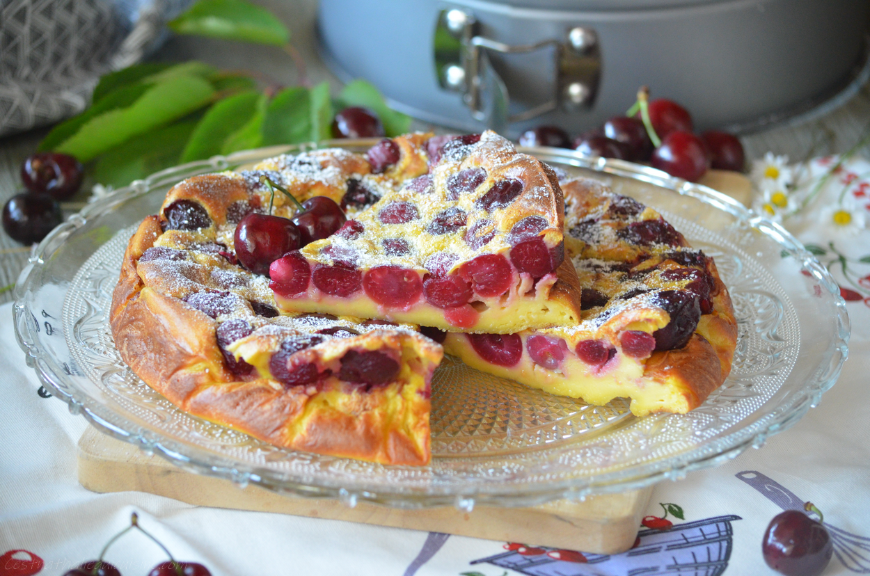 Clafoutis aux cerises... puisque c'est la saison