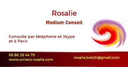 Rosalie medium conseil consultations à distance